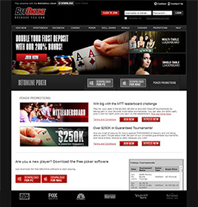 BetOnline.ag Homepage